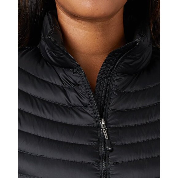 Women's Lightweight Nylon Packable Down Jacket Zip Pockets Water-Resistant Small - Picture 5 of 7